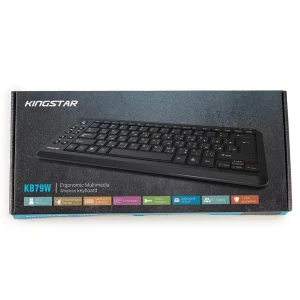 کیبورد کینگ استار مدل Wireless KB79W GAMING Ergonomic Multimedia
