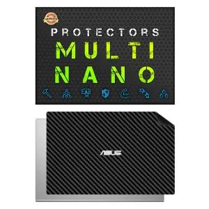 برچسب پوششی پشت لپ تاپ مولتی نانو طرح کربن مدل X-F1C مناسب برای لپ تاپ ایسوس VivoBook 15 X515EP‑EJ441 15.6 inch 2020