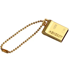 فلش مموری 32 گیگابایت ایکس انرژی مدل GOLDEN GEM-B سازگار با ویندوز، مک و لینوکس