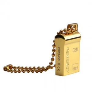فلش مموری 32 گیگابایت ایکس انرژی مدل GOLDEN GEM-B سازگار با ویندوز، مک و لینوکس