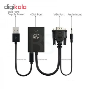 مبدل VGA به HDMI ایکس پی پروداکت مدل T906