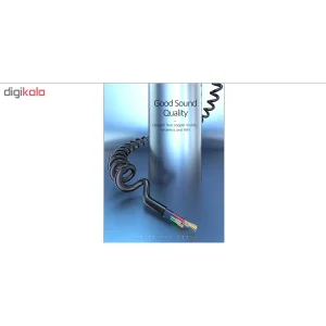 کابل AUX یوسمز مدل US-SJ256 طول 1.2 متر