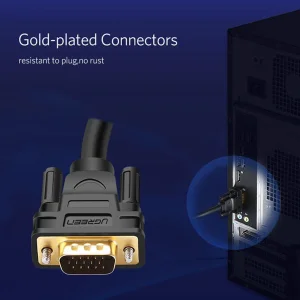 کابل VGA یوگرین مدل VG101-11632 طول 5 متر