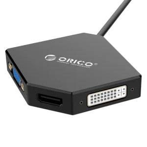 مبدل Mini DisplayPort به VGA/HDMI/DVI اوریکو مدل DMP-HDV3S