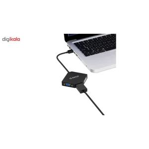 مبدل Mini DisplayPort به VGA/HDMI/DVI اوریکو مدل DMP-HDV3S