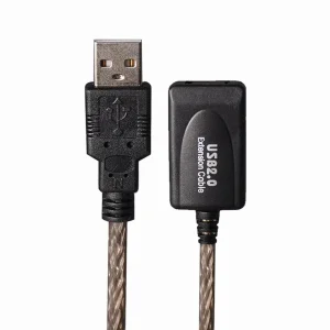 کابل افزایش طول USB 2.0 وی نت مدل V-CUE20100 طول 10 متر