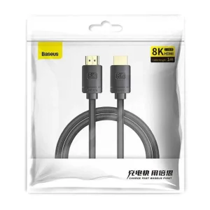 کابل HDMI باسئوس مدل High Defination 8K طول 2 متر