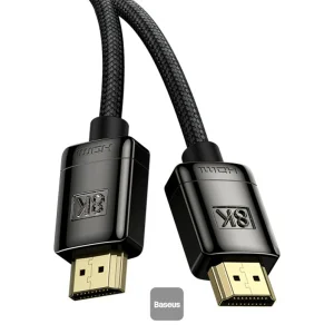 کابل HDMI باسئوس مدل High Defination 8K طول 2 متر