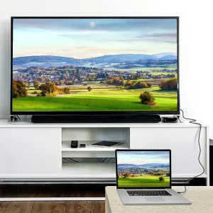 کابل تبدیل DisplayPort به HDMI ای نت مدل pro طول 1.8 متر