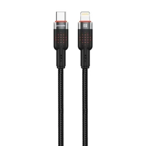 کابل تبدیل USB-C به لایتنینگ پرودو مدل Braided طول 1.2 متر