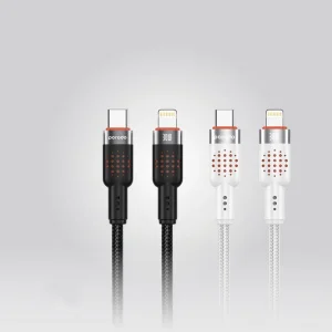 کابل تبدیل USB-C به لایتنینگ پرودو مدل Braided طول 1.2 متر