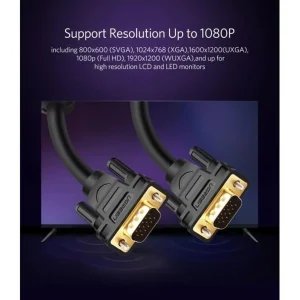 کابل VGA یوگرین مدل VG101-11633 طول 10متر