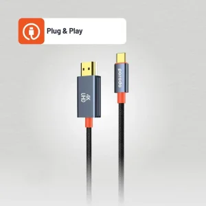 کابل تبدیل HDMI به USB-C پرودو مدل CBL0016 طول 2 متر