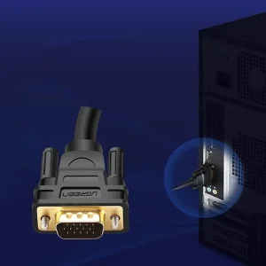 کابل VGA Male یوگرین مدل VG101-11633 طول 10 متر