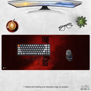 ماوس پد هومرو مدل HX192 طرح The Last of Us سایز 40x100 سانتی‌متر