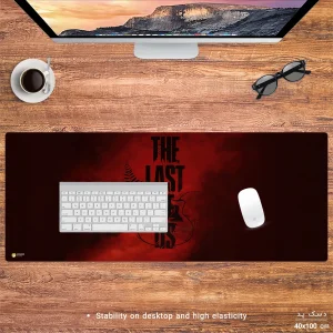 ماوس پد هومرو مدل HX192 طرح The Last of Us سایز 40x100 سانتی‌متر