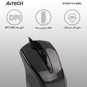 ماوس ای فورتک مدل N-500FS