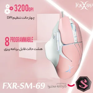 ماوس مخصوص بازی فاکس ری مدل FXR-SM-69