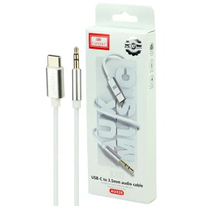 کابل تبدیل usb-C به AUX ارلدام مدل x28 طول 1متر