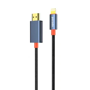 کابل تبدیل لایتنینگ به HDMI پرودو مدل CBL0017 طول ۲ متر