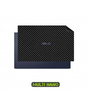 برچسب پوششی پشت لپ تاپ مولتی نانو طرح کربن مدل X-F1C مناسب برای لپ تاپ ایسوس ExpertBook B1 (B1502CVA) 15.6 inch 2023