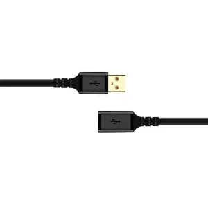 کابل افزایش طول USB2.0 کی نت پلاس مدل KP-CUE2015 به طول 1.5متر