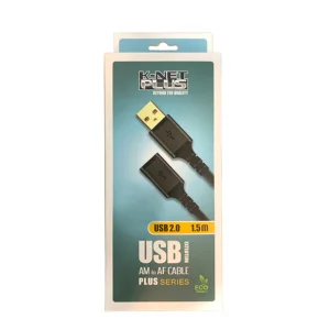 کابل افزایش طول USB2.0 کی نت پلاس مدل KP-CUE2015 به طول 1.5متر