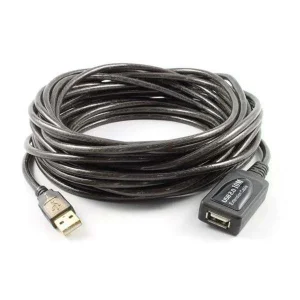 کابل افزایش طول USB 2.0 وی نت مدل V-CUE20250 طول 25 متر
