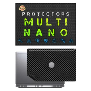 برچسب پوششی پشت لپ تاپ مولتی نانو طرح کربن مدل X-F1C مناسب برای لپ تاپ دل Precision 7550 15.6 inch 2020