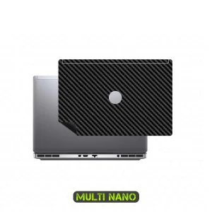 برچسب پوششی پشت لپ تاپ مولتی نانو طرح کربن مدل X-F1C مناسب برای لپ تاپ دل Precision 7550 15.6 inch 2020