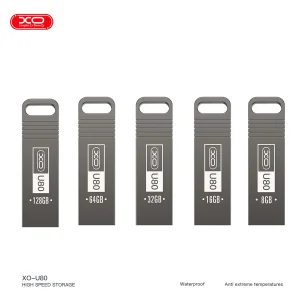 فلش مموری ایکس او مدل U80 ظرفیت 16 گیگابایت با رابط USB-A