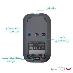 ماوس بی سیم رپو مدل M700