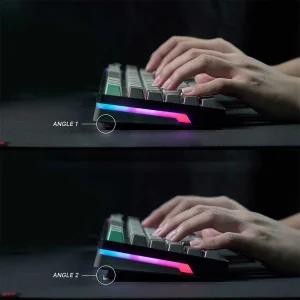 کیبورد مخصوص بازی فنتک مدل ATOM PRO83 MK913REDSWITCH