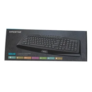 کیبورد بی‌سیم کینگ استار مدل KING-830W
