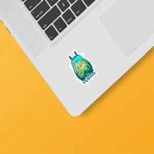 استیکر لپ تاپ توییجین و موییجین طرح Anime کد 03 مناسب برای لپ تاپ 15.6 اینچ به همراه برچسب حروف فارسی کیبورد