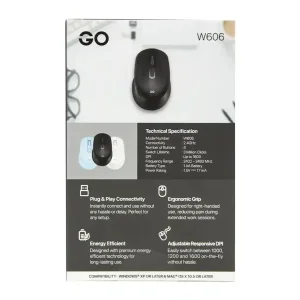 ماوس بی سیم فنتک مدل W606