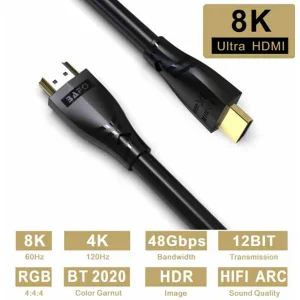 کابل HDMI بافو مدل BF-8K طول 2 متر