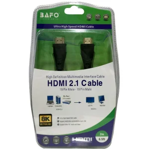 کابل HDMI بافو مدل BF-8K طول 2 متر