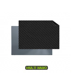 برچسب پوششی پشت لپ تاپ مولتی نانو طرح کربن مدل X-F1C مناسب برای لپ تاپ ایسوس ZenBook 14 OLED UX5400EG 14 inch 2021