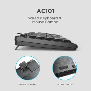کیبورد و ماوس آئولا مدل ac101