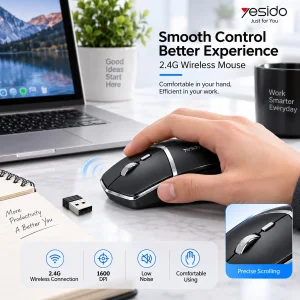 ماوس بی سیم یسیدو مدل KB-I5