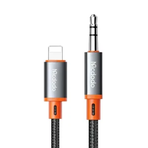 کابل انتقال صدای AUX به لایتنینگ مک‌ دودو مدل Digital Audio Coiled Cable