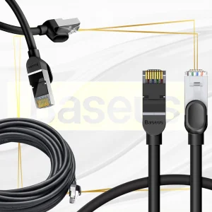 کابل شبکه Cat6 باسئوس مدل PCWL-I01