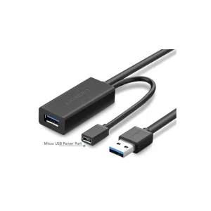 کابل افزایش طول USB 3.0 یوگرین مدل US175-20826 طول 5 متر