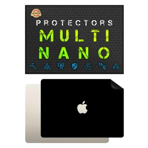 برچسب پوششی مات مولتی نانو مدل X-F1M مناسب برای پشت لپ تاپ اپل MacBook Air 13 M2 Chip A2681 13.6 inch 2022