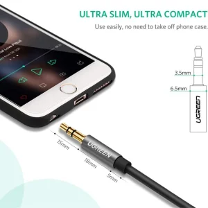 کابل افزایش طول 3.5 میلی‌متر یوگرین مدل 10593 طول 1.5 متر