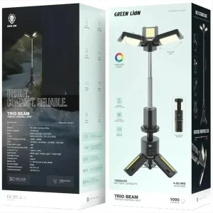 چراغ روشنایی گرین لاین مدل TRIO BEAM RGB GNTBCL7CLBK