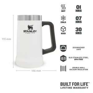 ماگ سفری استنلی مدل BIG GRIP STEIN کد F 2021 گنجایش 0.7 لیتر