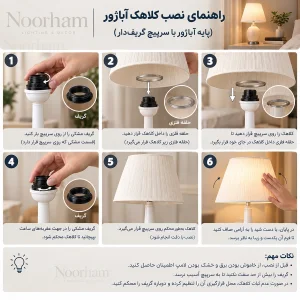 آباژور نورهام مدل NHM-PINEAPPL.ATQ-15