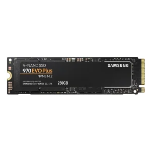 اس اس دی اینترنال M.2 PCIe Gen3 x4 NVMe سامسونگ مدل 970 evo plus ظرفیت 250 گیگابایت